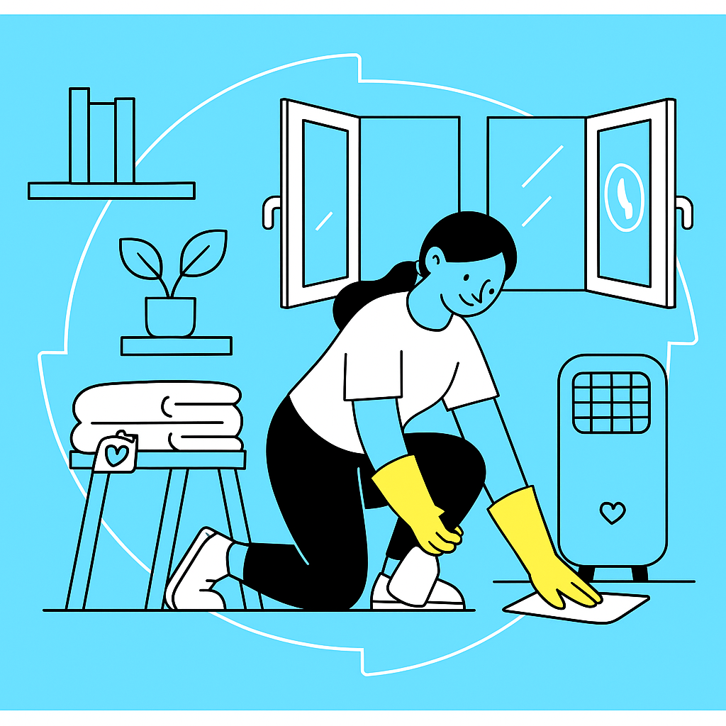 Hausstauballergie im Alltag – wie Sabine ihre Wohnung milbenfrei macht