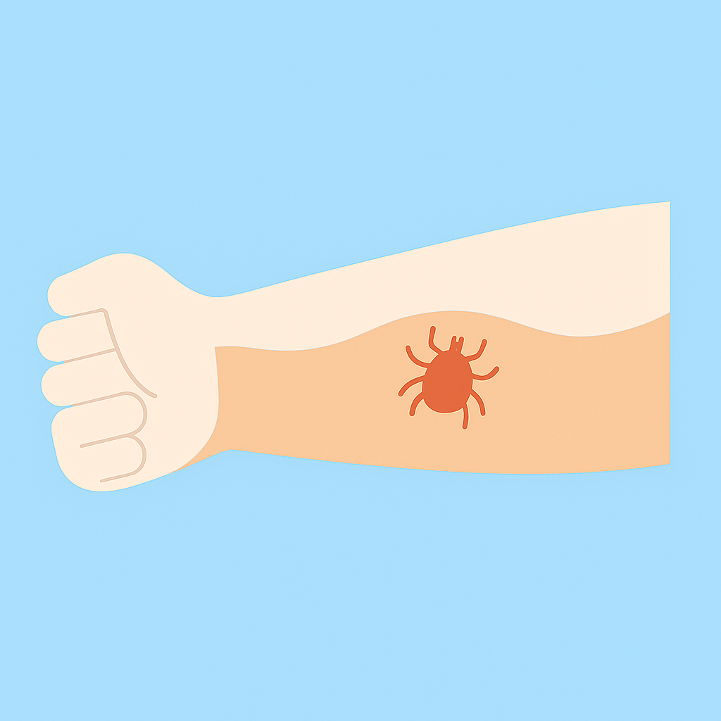 Können Hausstaubmilben in deine Haut eindringen?