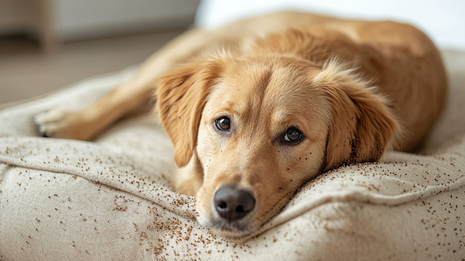 Hunde Allergie und Haussatubmilben