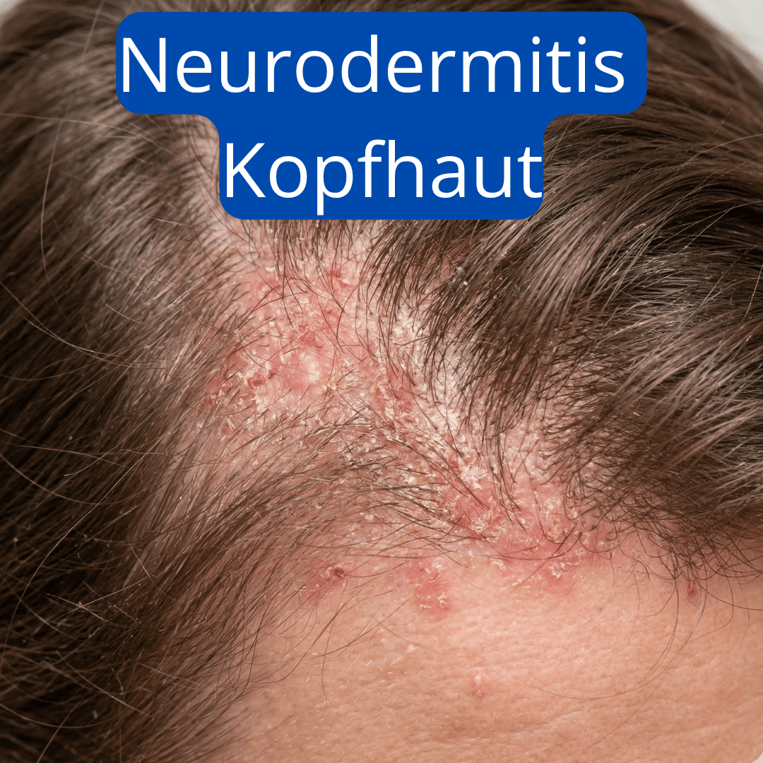 Neurodermitis auf der Kopfhaut