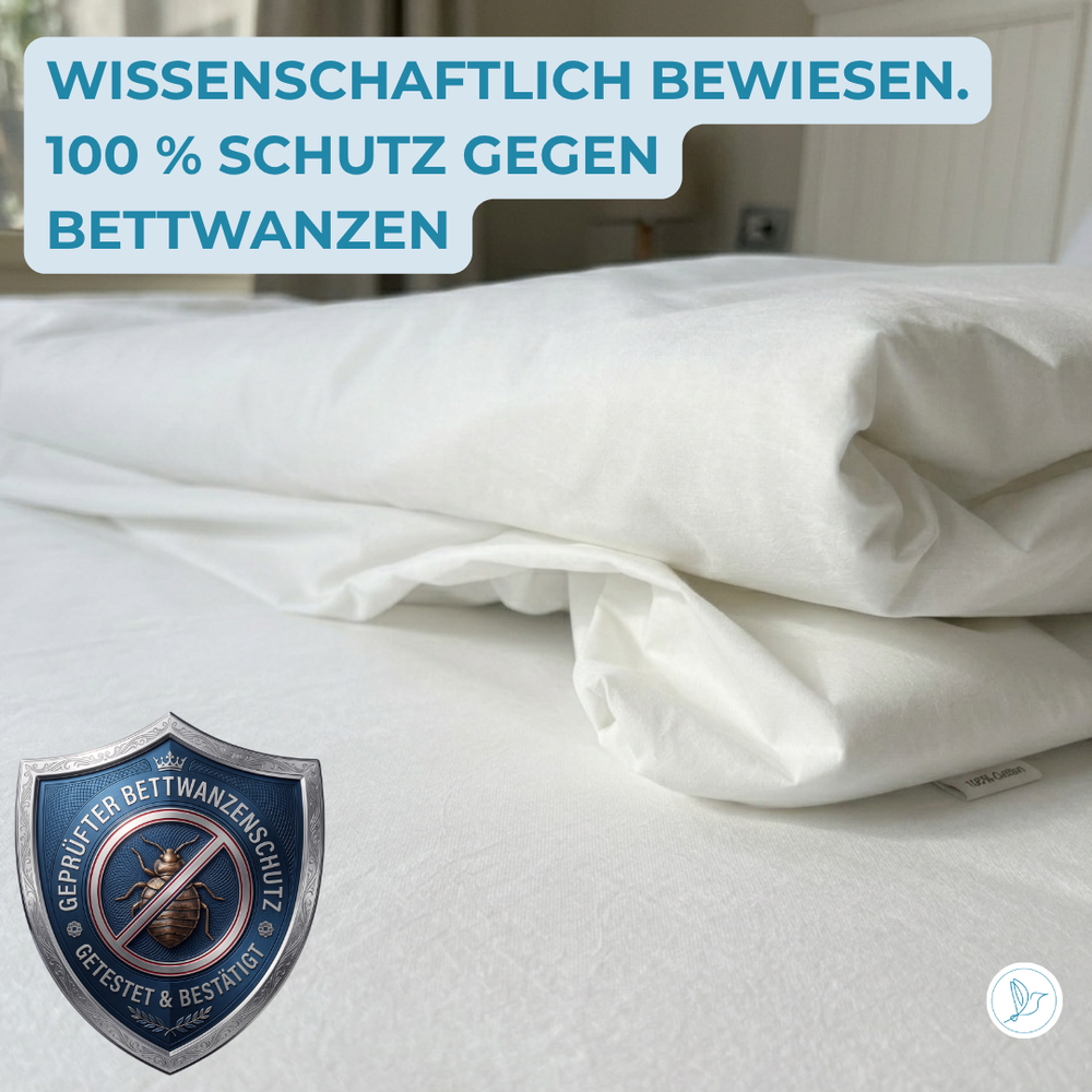 BugShield — Bettdeckenbezug gegen Bettwanzen
