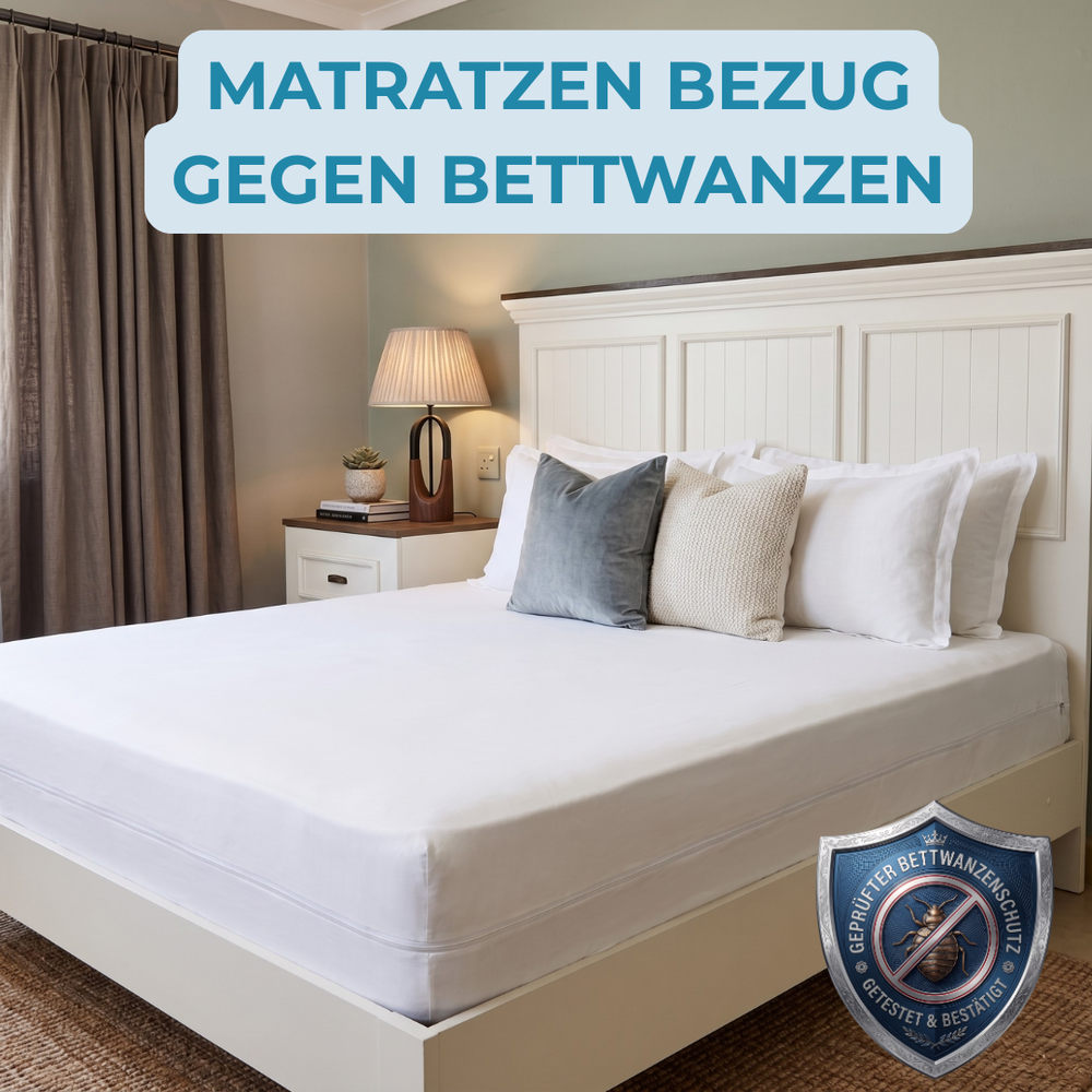 BugShield — Matratzenschutzbezug gegen Bettwanzen