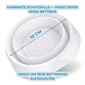 Bed Bug Blocker Pro 12er Pack – Bettwanzenfalle ohne Chemikalien