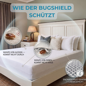 BugShield — Matratzenschutzbezug gegen Bettwanzen