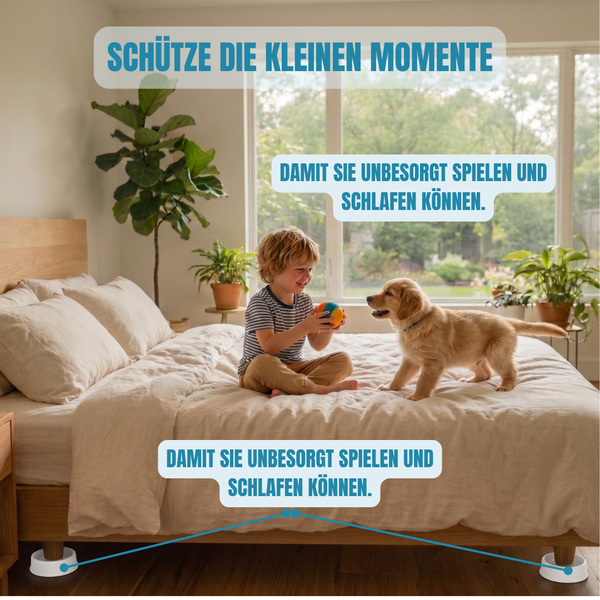 Bed Bug Blocker Pro 12er Pack – Bettwanzenfalle ohne Chemikalien