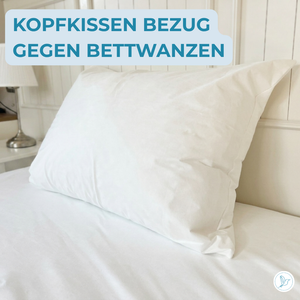 BugShield — Kopfkissenbezug gegen Bettwanzen 2er Set