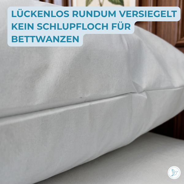 BugShield — Kopfkissenbezug gegen Bettwanzen 2er Set